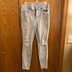 Light wash American Eagle jeans